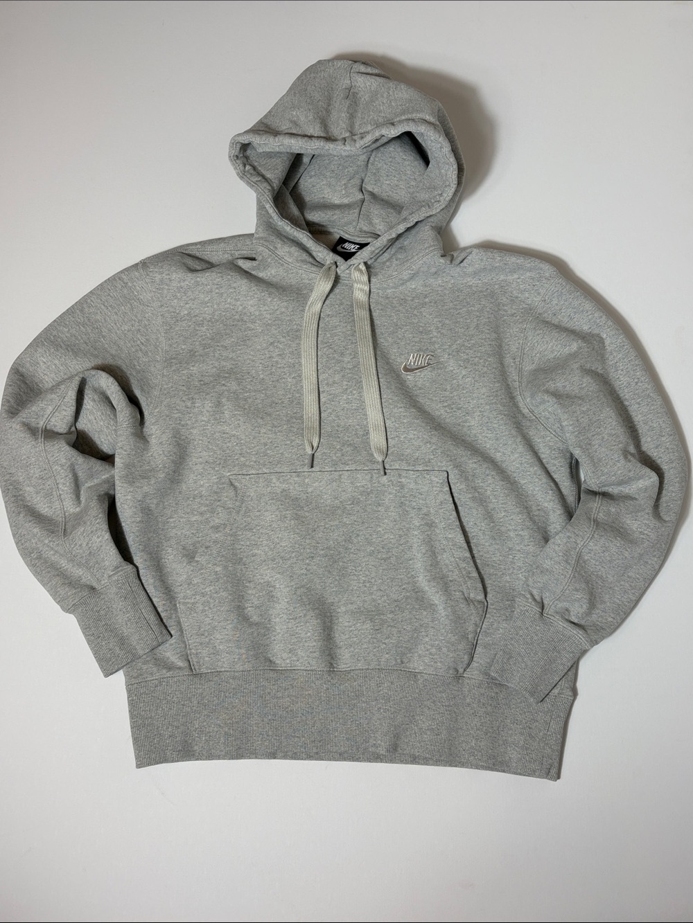 Nike Sportswear Women’s Premium Heavyweight Fleece Hoodie Gray Medium